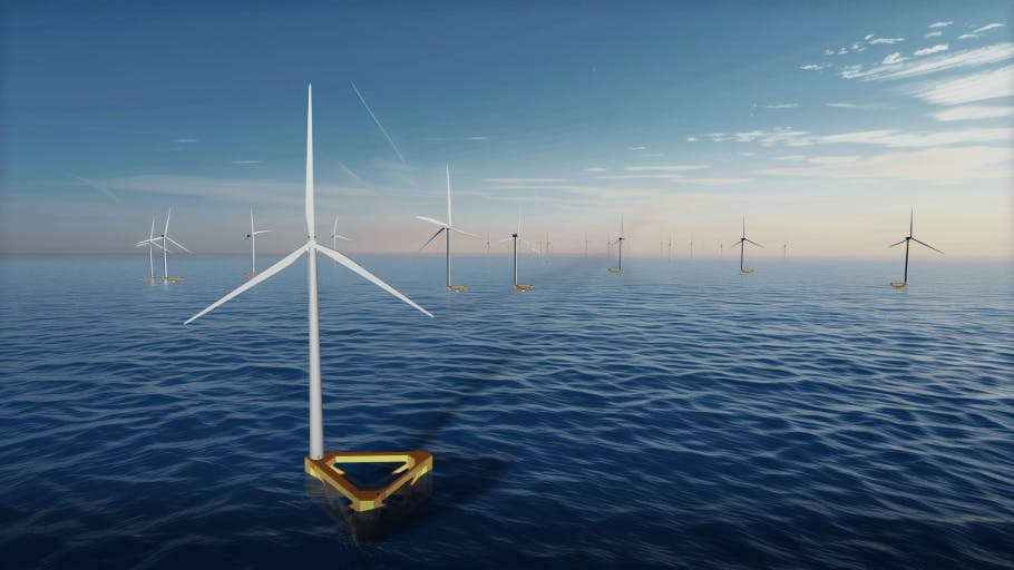 Hanwha Ocean Secures AIP from DNV for Floating Offshore Wind Turbine Platform