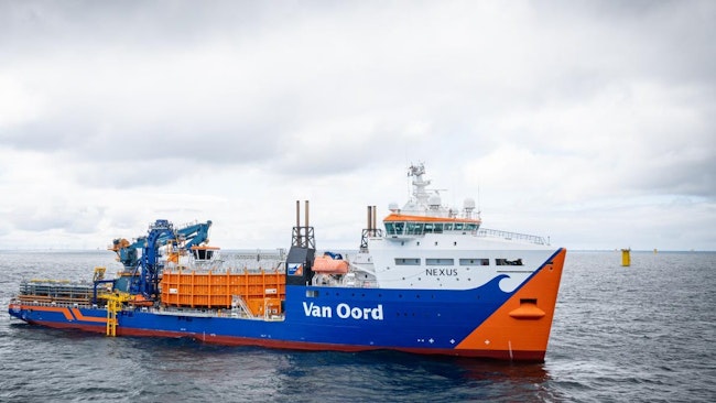 Nexus cable installation vessel