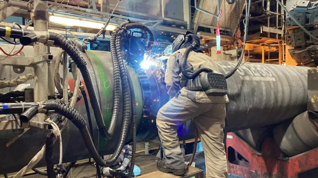 Production on board the Solitaire vessel