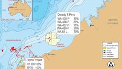 Carnarvon Energy's project map Carnarvon Energy's project map
