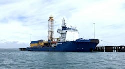 Geoquip Seehorn geotechnical survey vessel Geoquip Seehorn geotechnical survey vessel