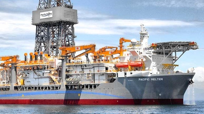 Pacific Meltem drillship