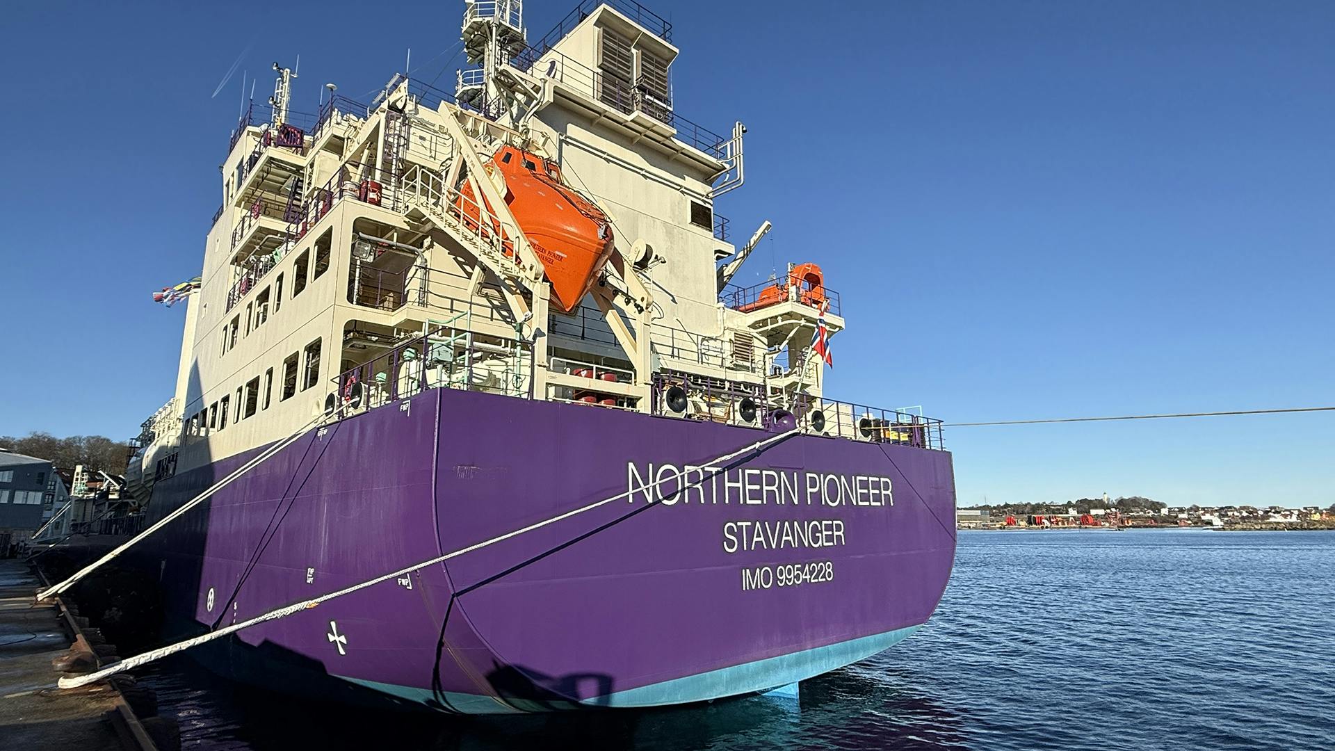 Northern Pioneer CO2 transport vessel