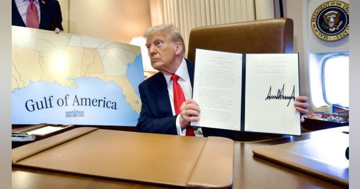 Trump reaffirms commitment to ‘Gulf of America’ name change