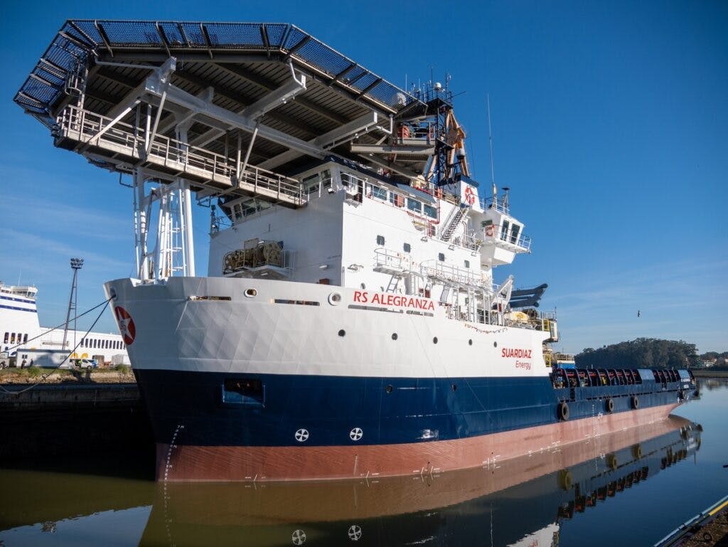 SUARDIAZ Group presents new RS Alegranza subsea vessel