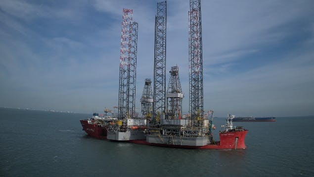 AD-110 offshore jackup rig