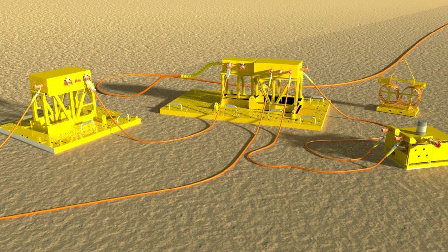 Integrated system for the transportation of fluids and gases