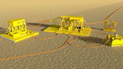 Integrated system for the transportation of fluids and gases Integrated system for the transportation of fluids and gases