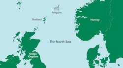 Map of Penguins offshore UK and Norway Map of Penguins offshore UK and Norway