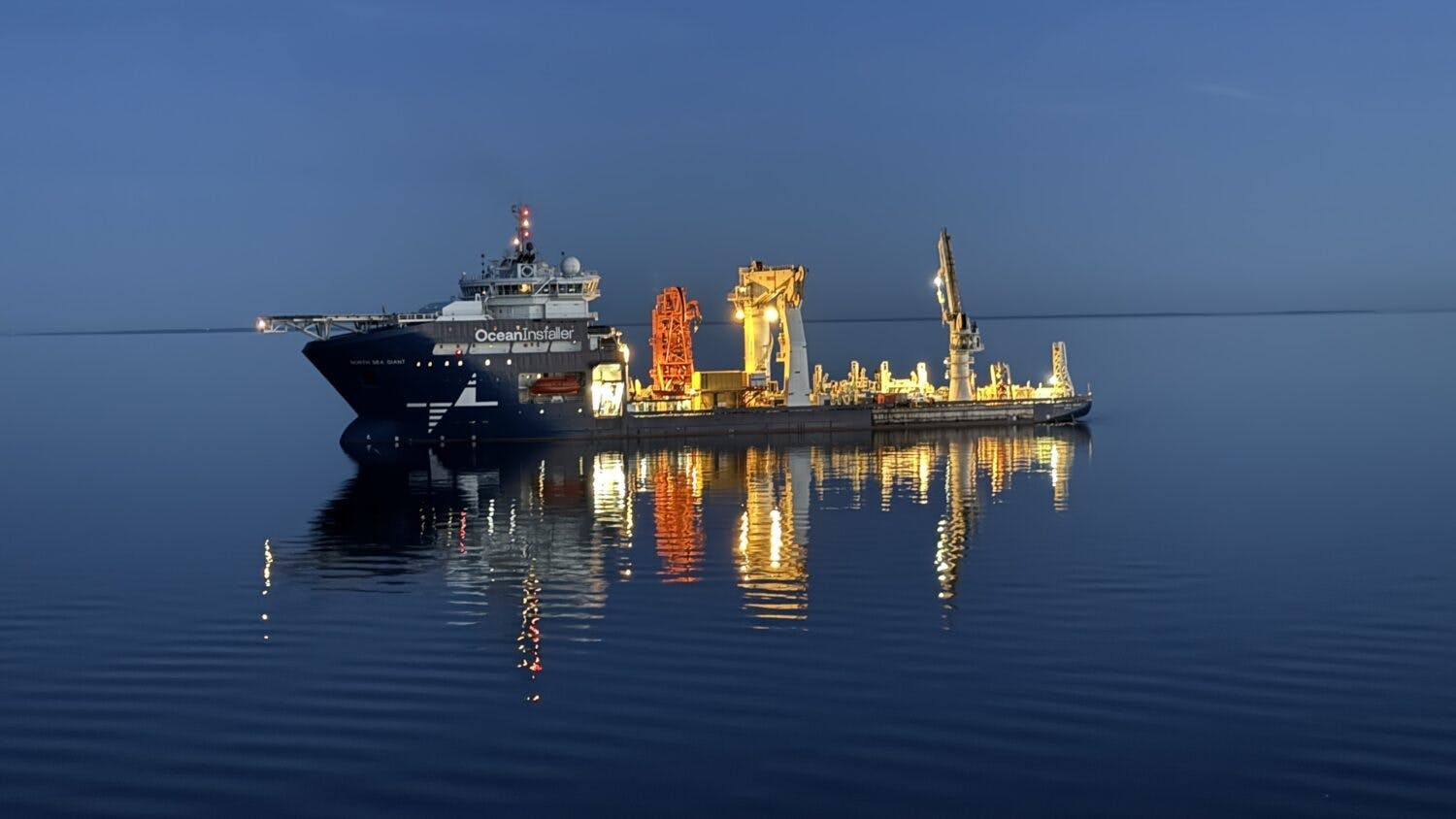 North Sea Giant multi-purpose offshore construction vessel North Sea Giant multi-purpose offshore construction vessel