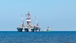 offshore vessel and rig offshore vessel and rig