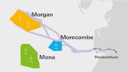 Morecambe and Morgan map Morecambe and Morgan map
