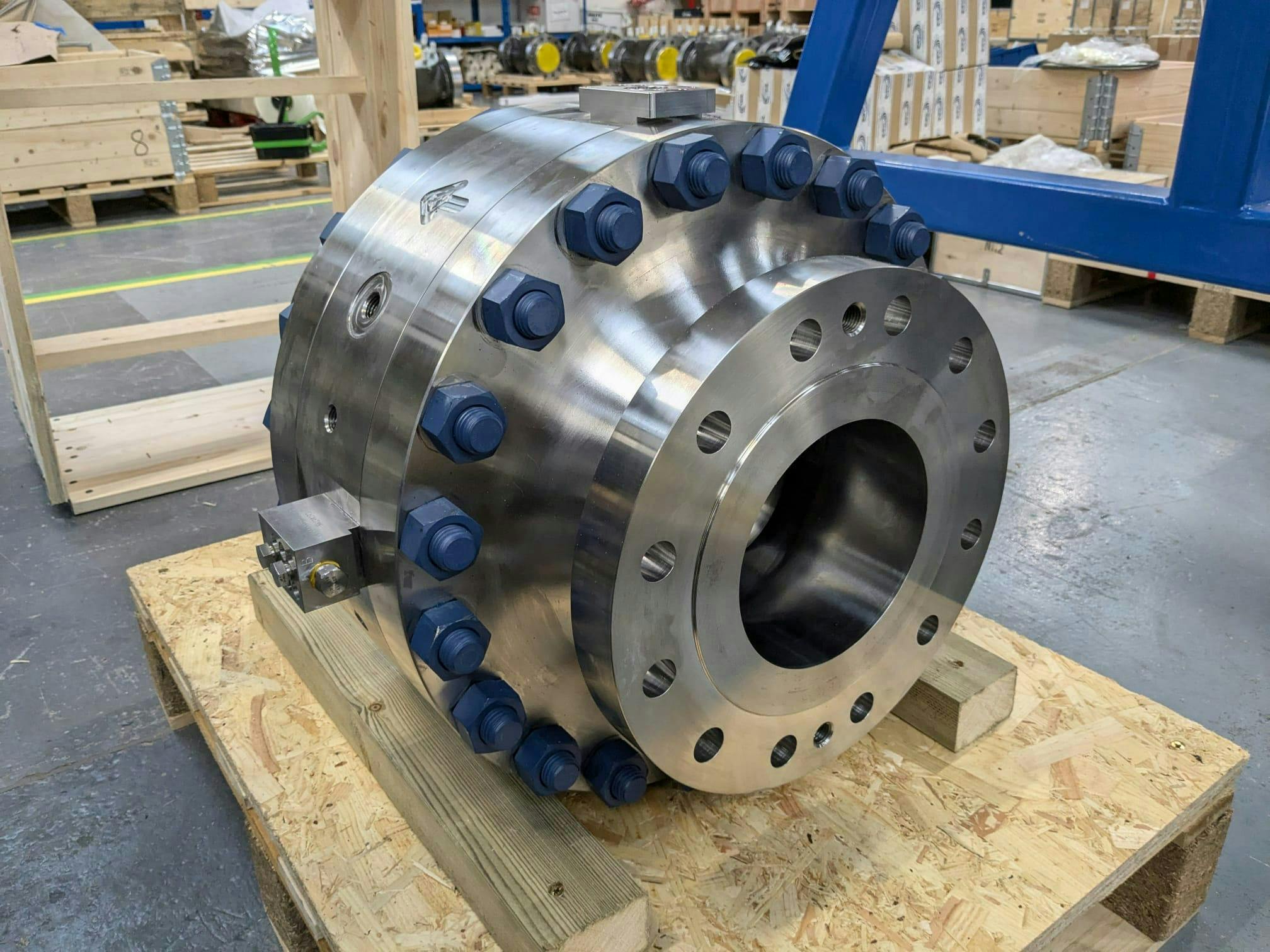 ES stemless axial flow valves
