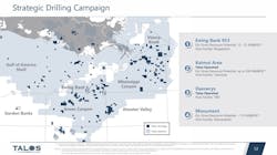 Talos Energy Drilling Campaign in the Gulf of Mexico Talos Energy Drilling Campaign in the Gulf of Mexico