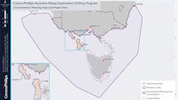 Otway Exploration Drilling Program's environmental planning area Otway Exploration Drilling Program's environmental planning area