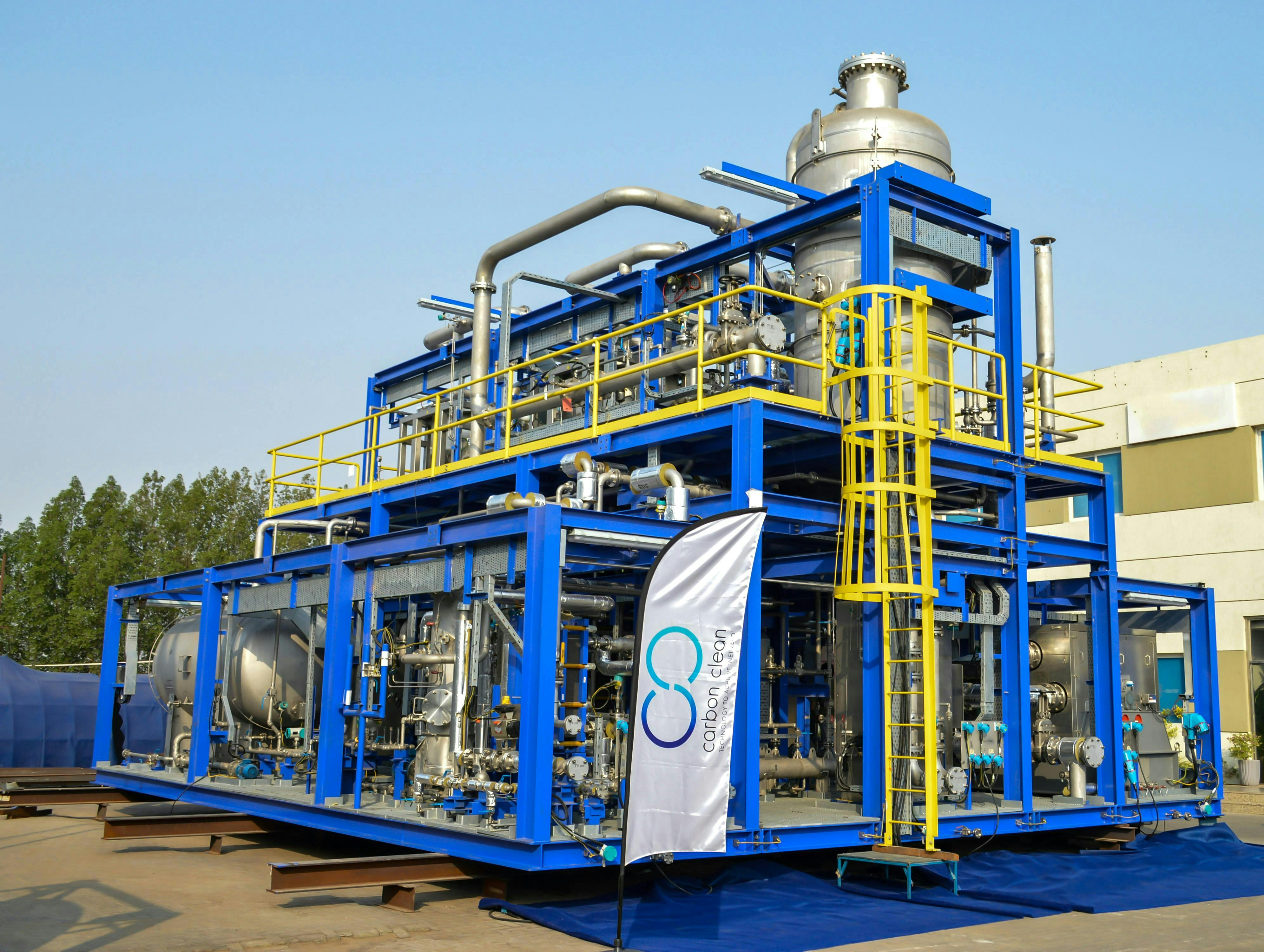 Carbon Clean's CycloneCC industrial units