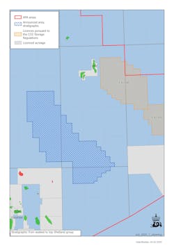 Map of available acreage Map of available acreage