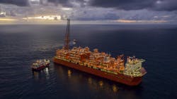 Coral South FLNG vessel Coral South FLNG vessel