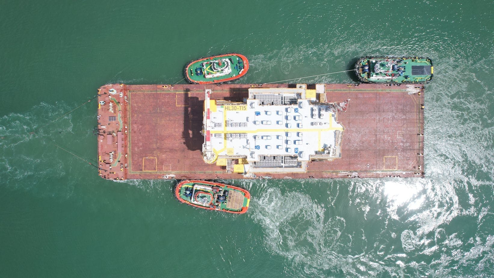 Hai Long substation sailaway Hai Long substation sailaway