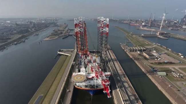 Van Oord’s new offshore installation vessel Boreas