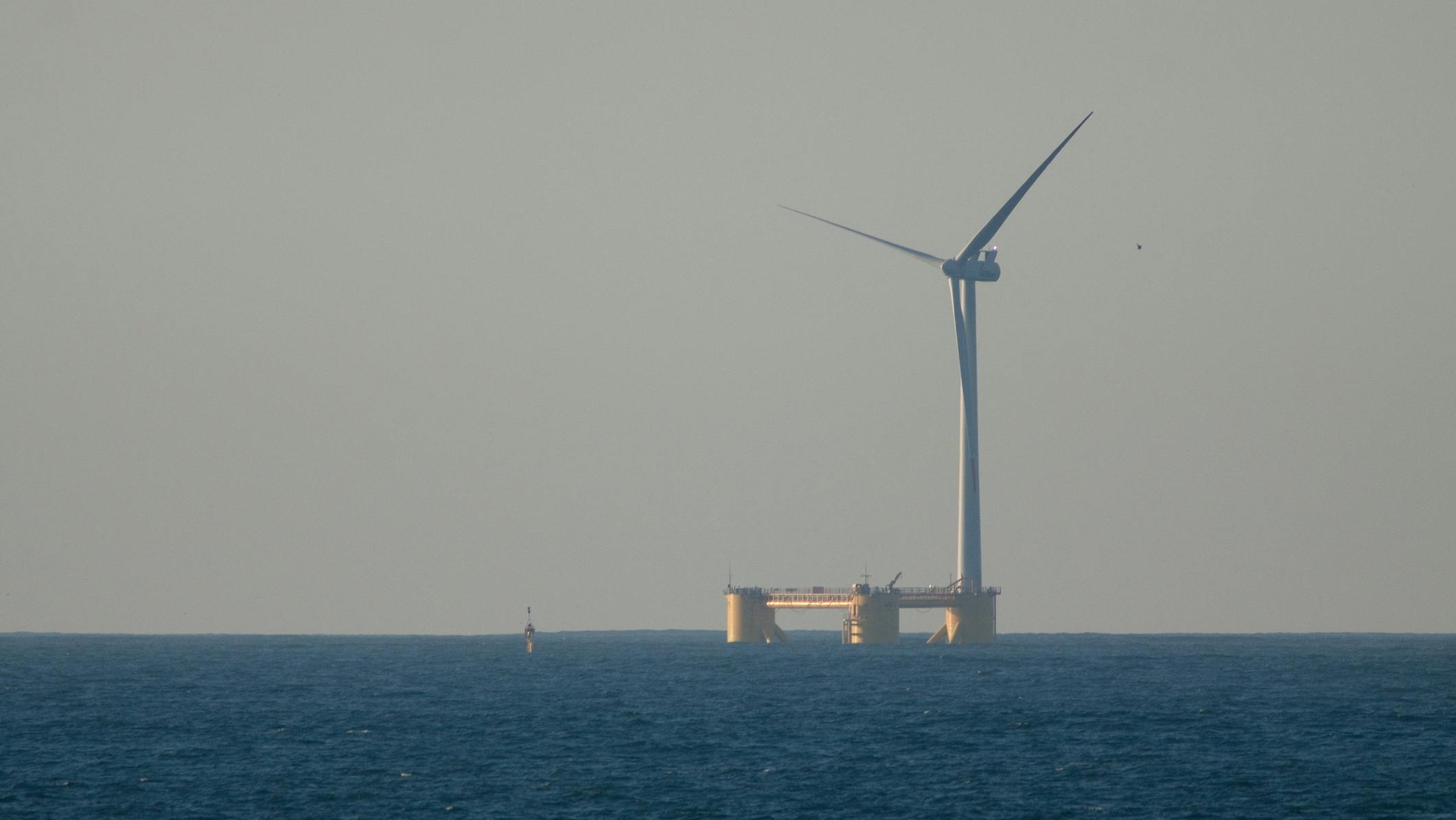Floating wind turbine
