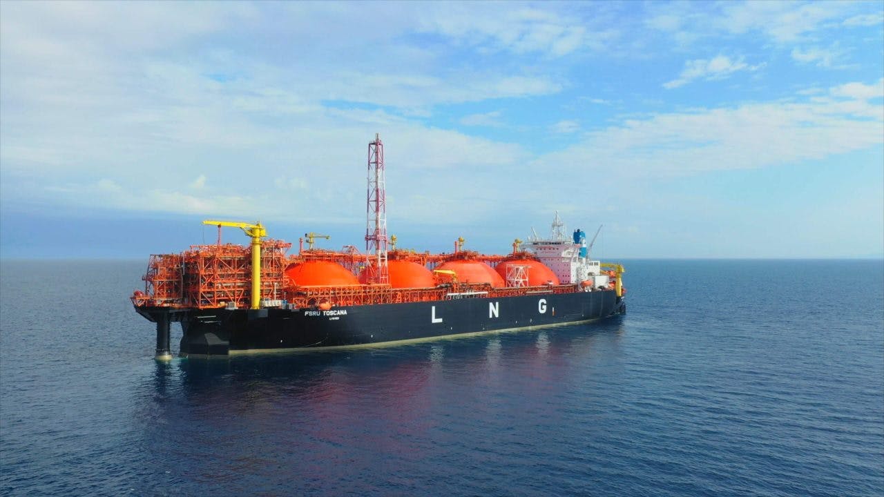 FSRU Toscana terminal will be in operation until 2044