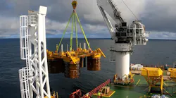 Subsea template installation for Halten East