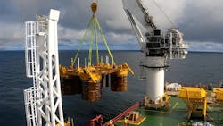 Subsea template installation for Halten East Subsea template installation for Halten East