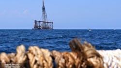 Jacket platform for Belal gas field installed in Persian Gulf Jacket platform for Belal gas field installed in Persian Gulf