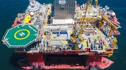 Deepsea Yantai drilling rig Deepsea Yantai drilling rig