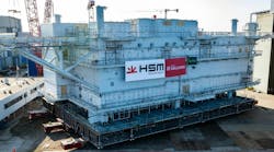 HSM Offshore Energy Rolls Out Jasmund Offshore High-voltage Substation HSM Offshore Energy Rolls Out Jasmund Offshore High-voltage Substation