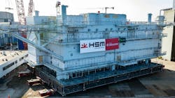 HSM Offshore Energy Rolls Out Jasmund Offshore High-voltage Substation HSM Offshore Energy Rolls Out Jasmund Offshore High-voltage Substation