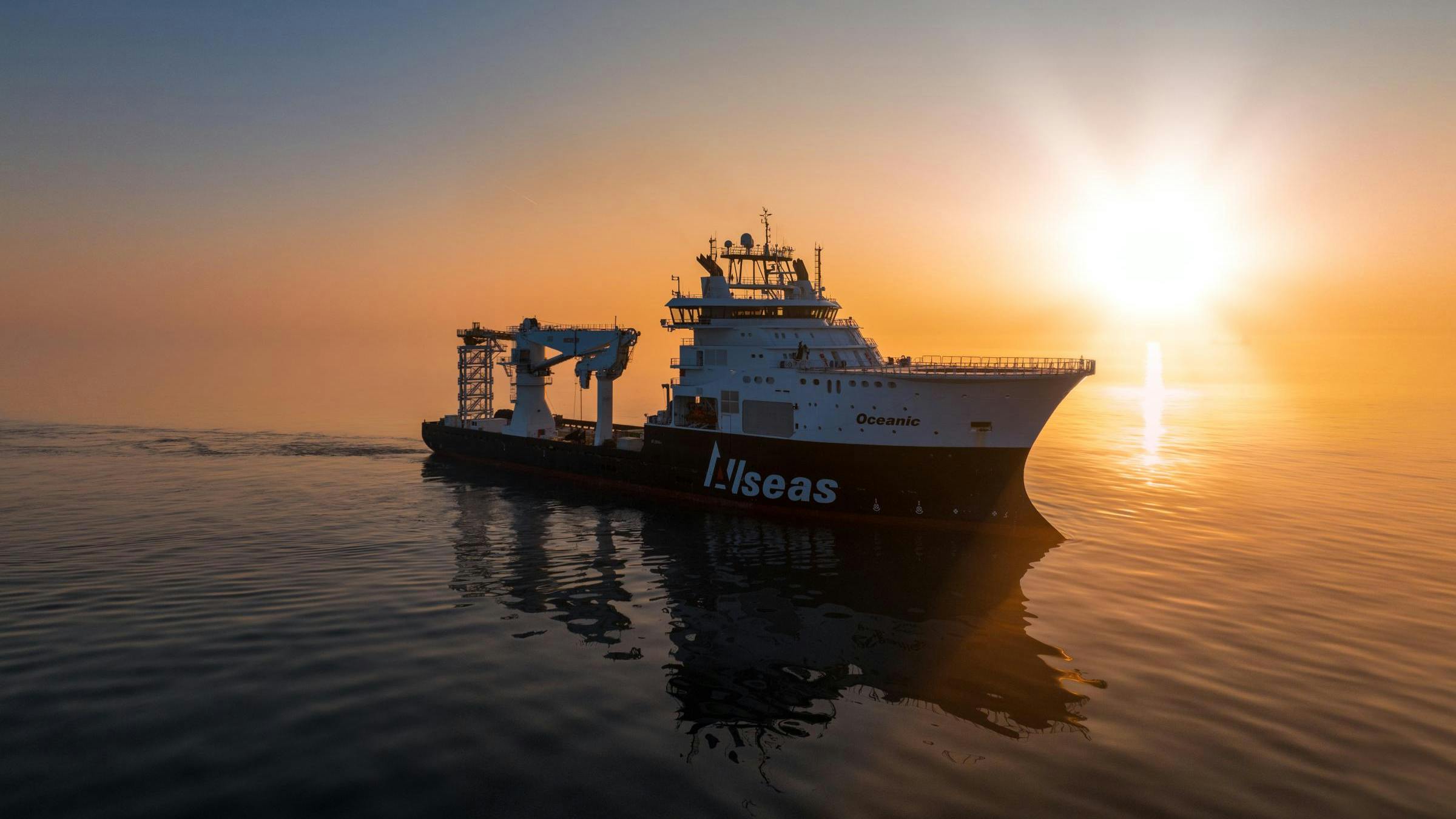 Oceanic kicked off offshore works for the Porthos project