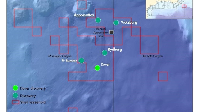 Shell announces Dover field startup