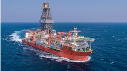 Hanwha Drilling’s Tidal Action drillship Hanwha Drilling’s Tidal Action drillship