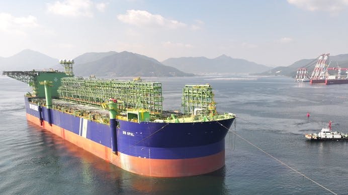 BW Opal FPSO for the Barossa project