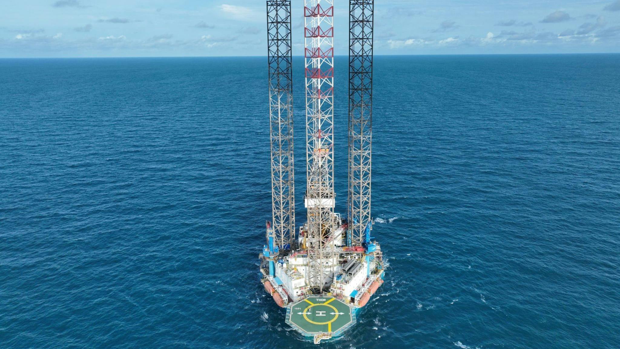 Borr Drilling jackup Thor Vietnam
