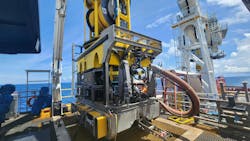 ROV with trencher dredger ROV with trencher dredger