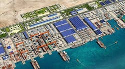 Lamprell's KSA facility Lamprell's KSA facility