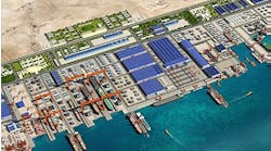 Lamprell's KSA facility Lamprell's KSA facility