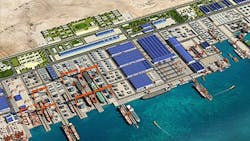 Lamprell's KSA facility Lamprell's KSA facility