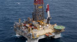 Noble Developer drilling rig Noble Developer drilling rig