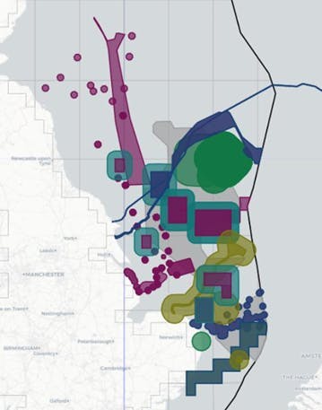 Southern North Sea noisy activity