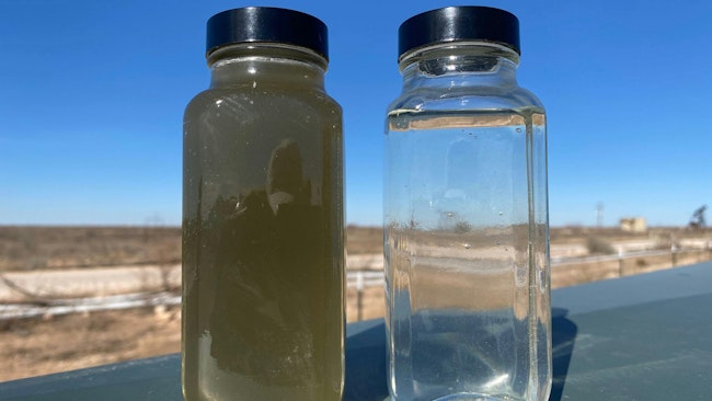 water before and after