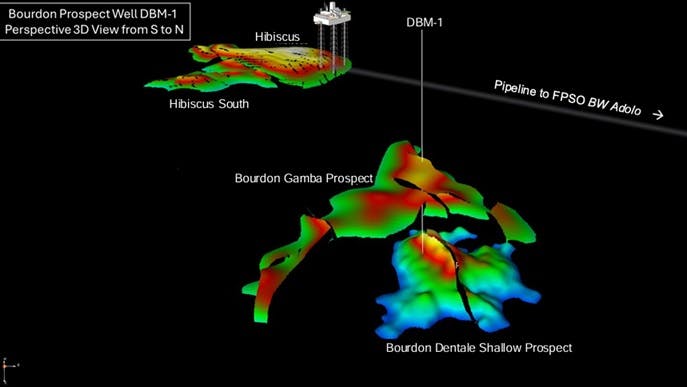 Bourdon well offshore Gabon