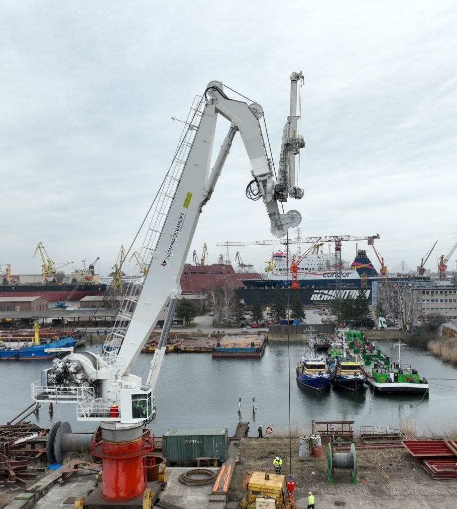 Techano Oceanlift crane Techano Oceanlift crane
