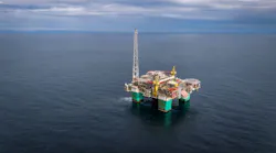 Gjoa semisubmersible platform