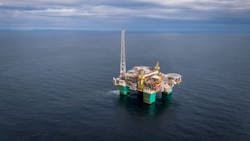 Gjoa semisubmersible platform Gjoa semisubmersible platform