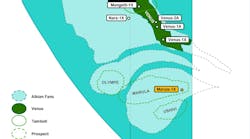 offshore Namibia map offshore Namibia map
