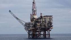 offshore Clyde fixed steel jacket platform offshore Clyde fixed steel jacket platform